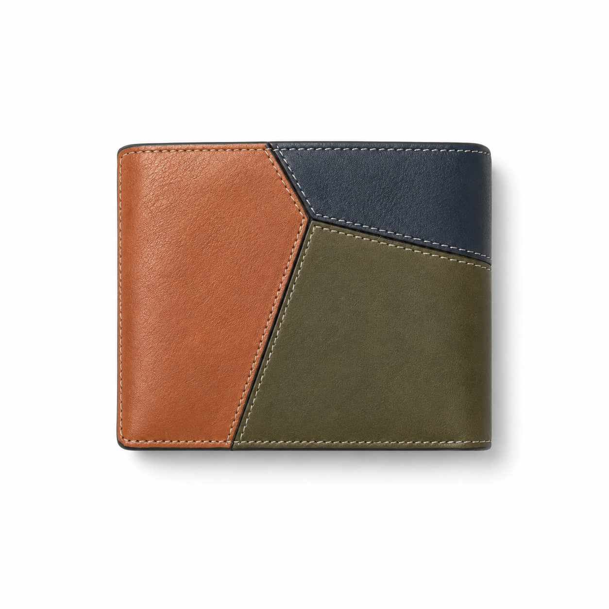 Portefeuille Géométrique Multicolore