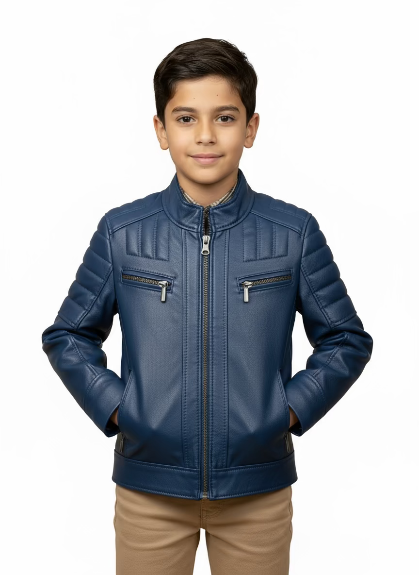jacket cuir pour garçon