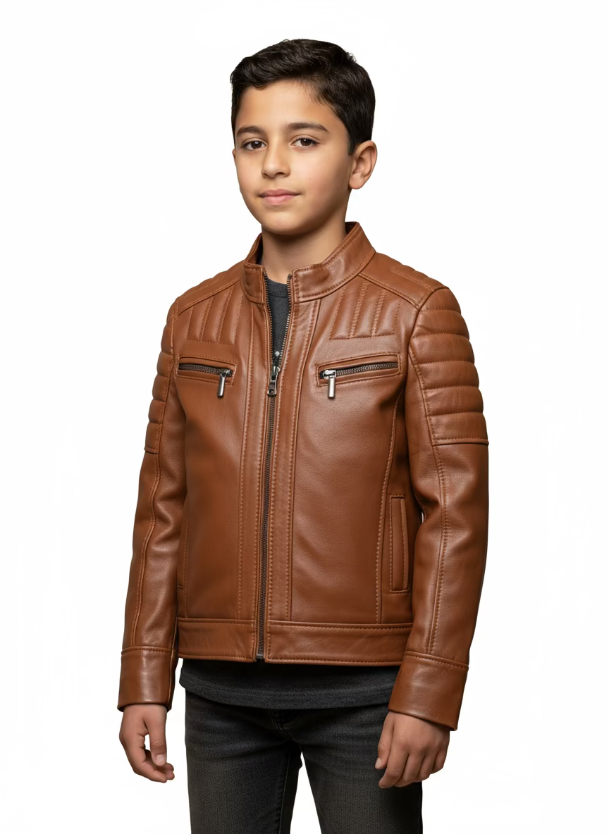 jacket cuir pour garçon