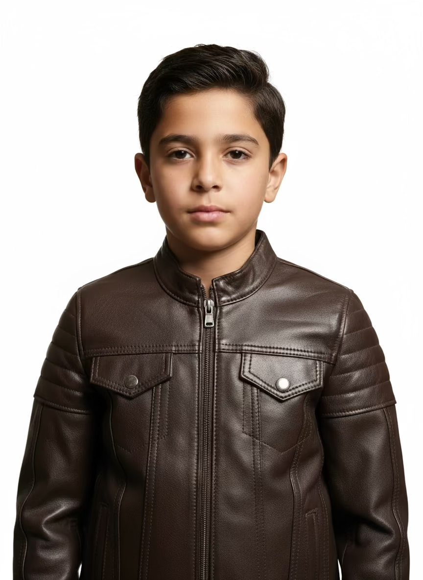 Petite cuir poue les enfants