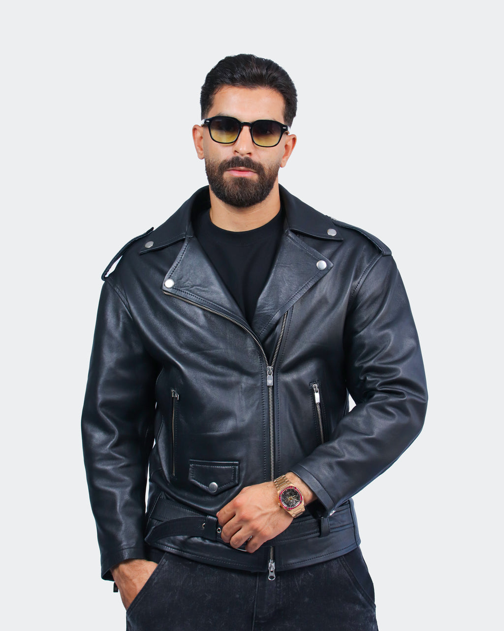 Veste PERFECTO en CUIR